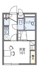 レオパレスｗｉｌｌの物件間取画像